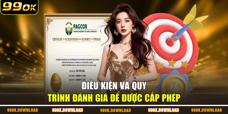 Điều kiện và quy trình đánh giá để được cấp phép